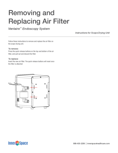 Removing and Replacing Air Filter