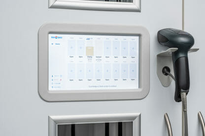 Ventaire Cabinet with Security and Automation Upgrade, 10" Touchscreen (Drying) and Barcode Scanner