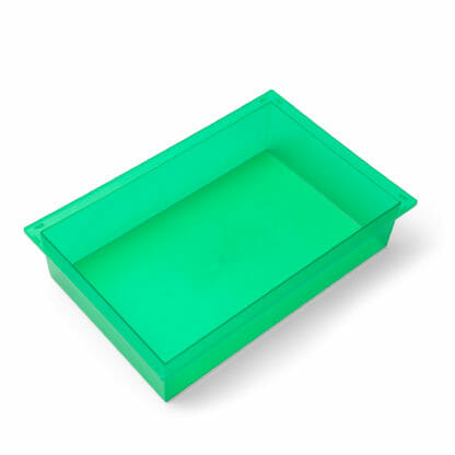 6" Green Tray for Scope Transport Cart